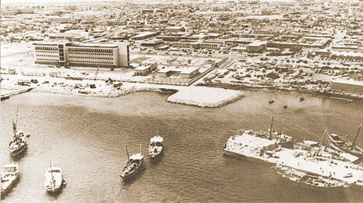 Doha city in the 1970s
